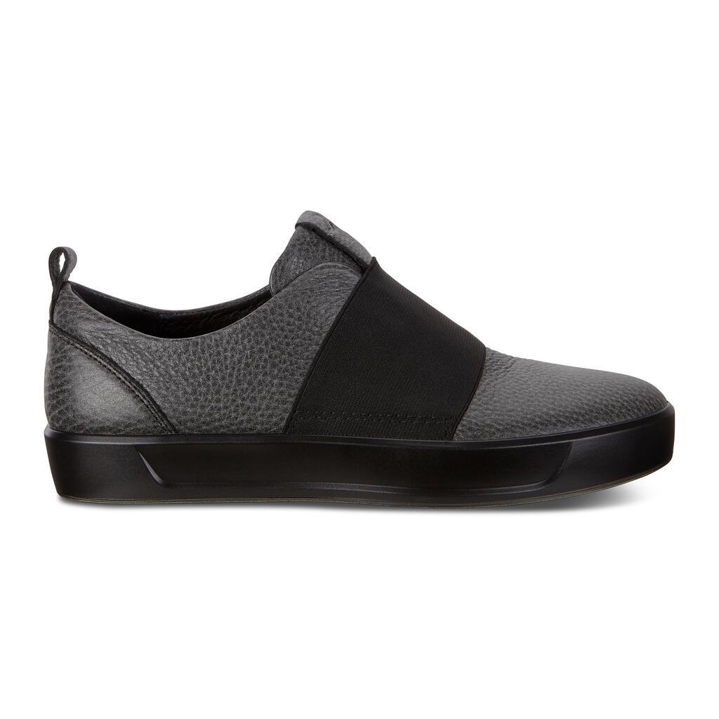 Ecco Soft 8 Womens Sneakers In Black Outlet - India PBC-950714